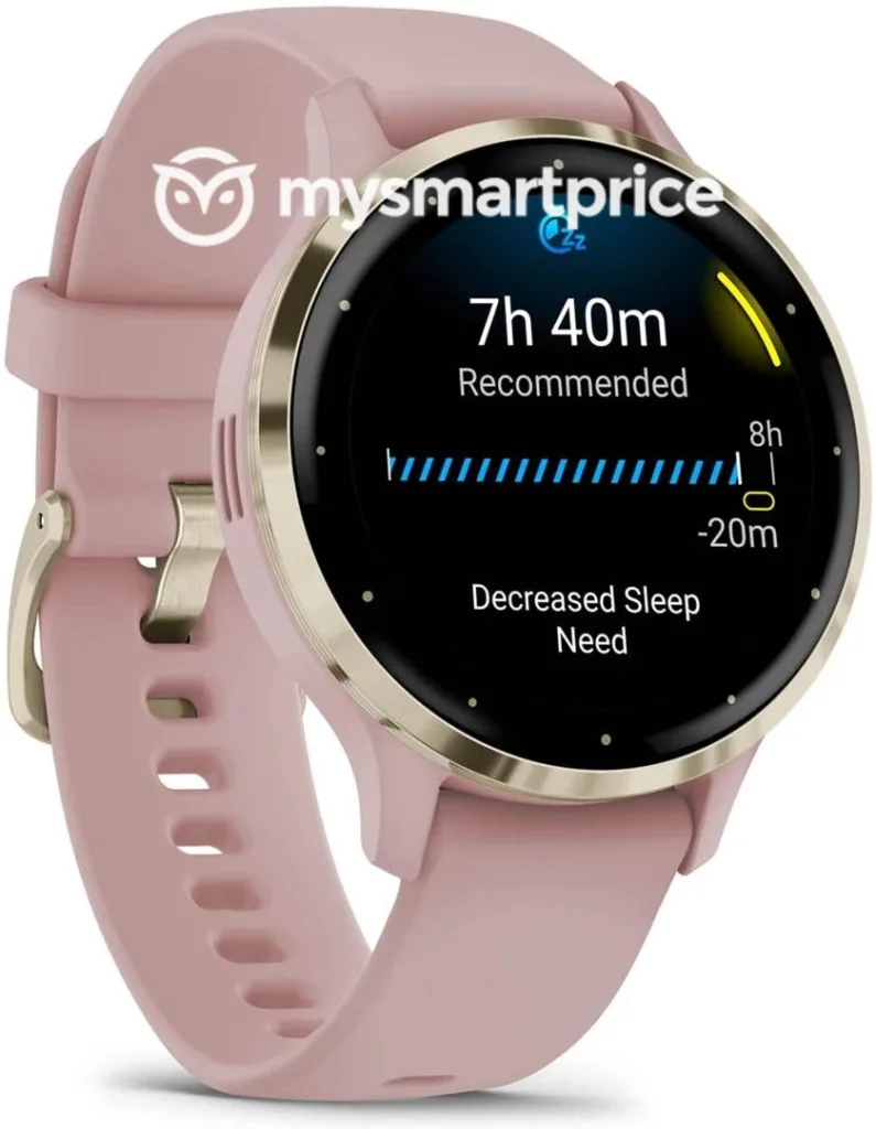 Les fuites de photos des Garmin Venu 3 et Venu 3s ne laissent aucune place à l'imagination 55 venu 3S pink dawn french gold 4