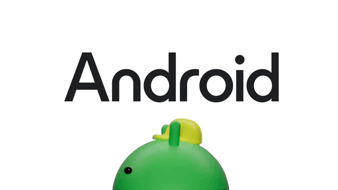 Android VerticalLogo SpinningDroids