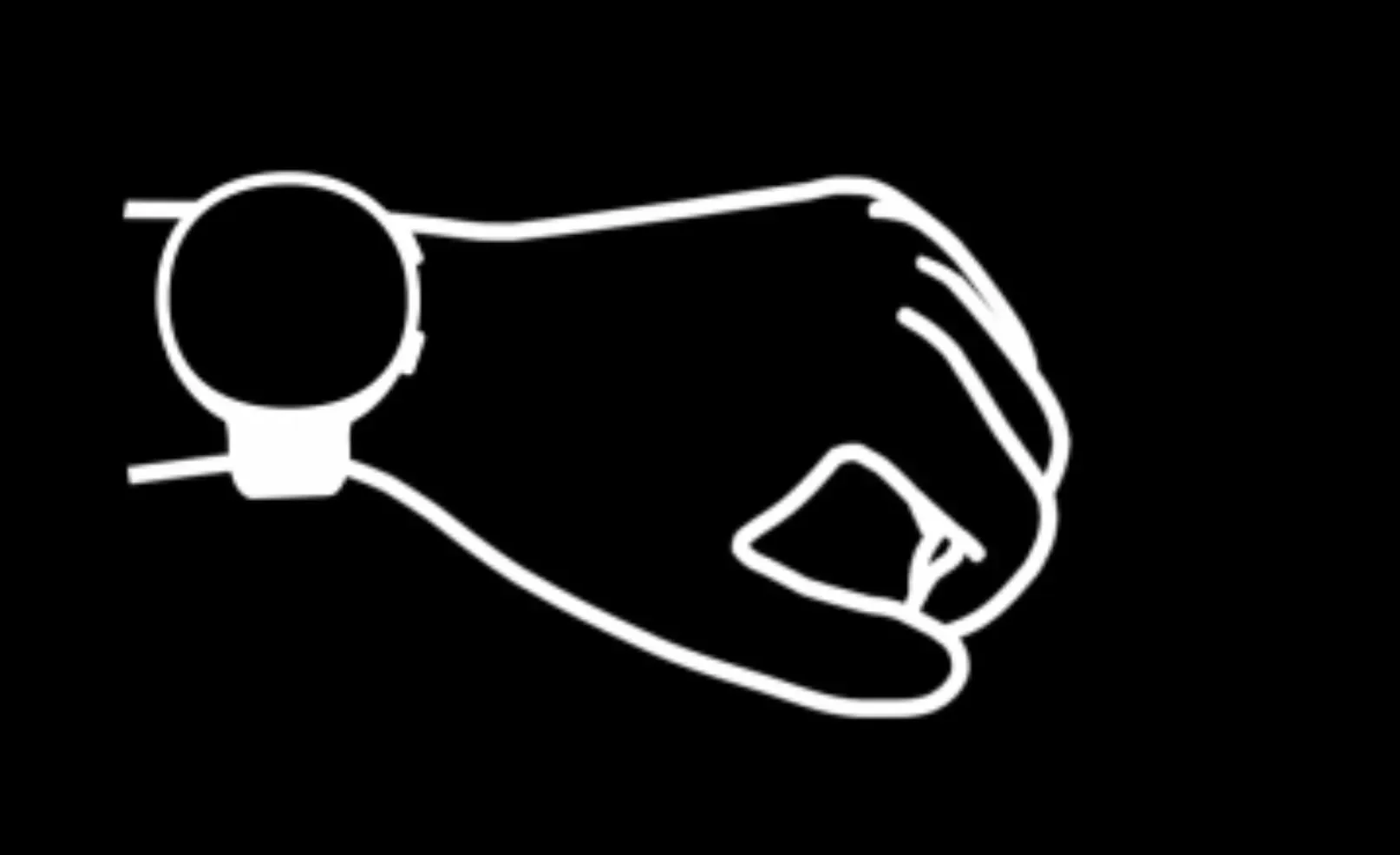 OnePlus Watch clench fist gestur jpg