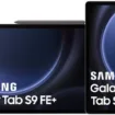 Samsung Galaxy Tab S9 FE and S9