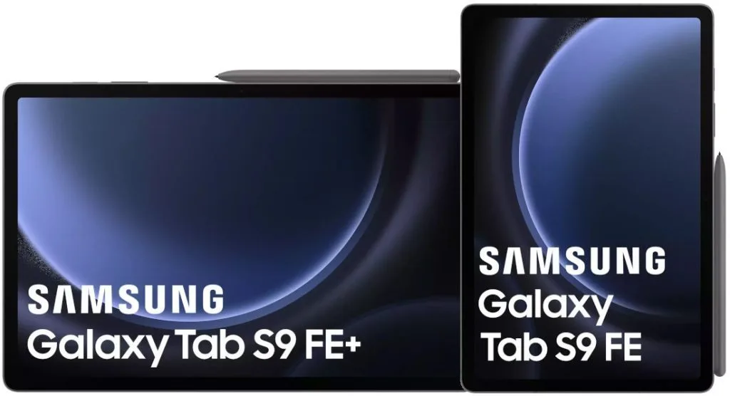 Samsung Galaxy Tab S9 FE and S9 jpg