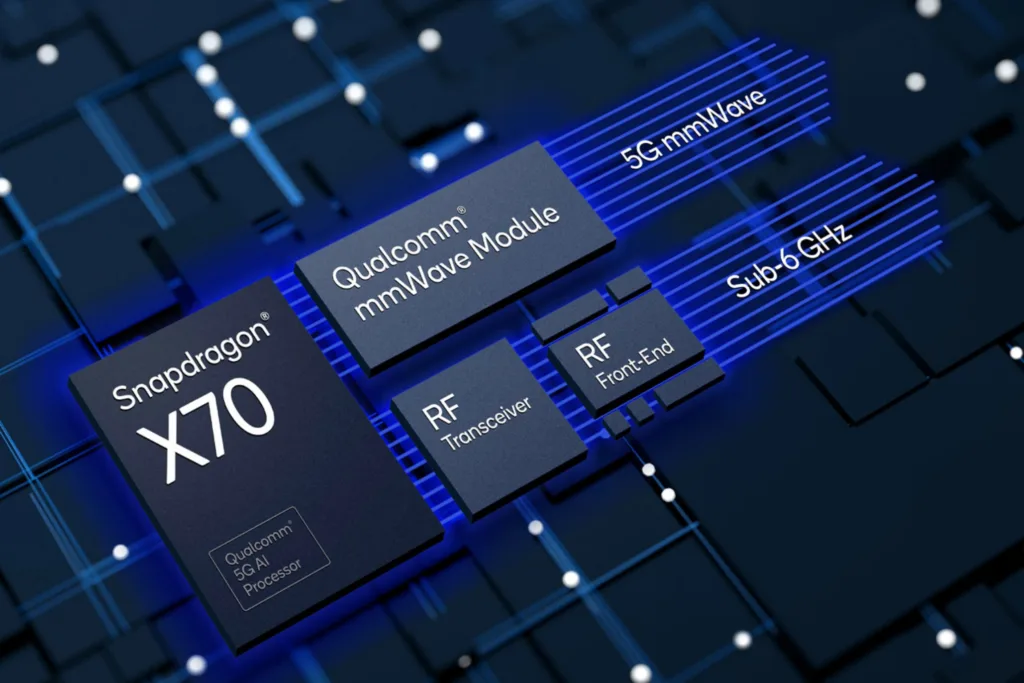 snapdragon x70 modem 4