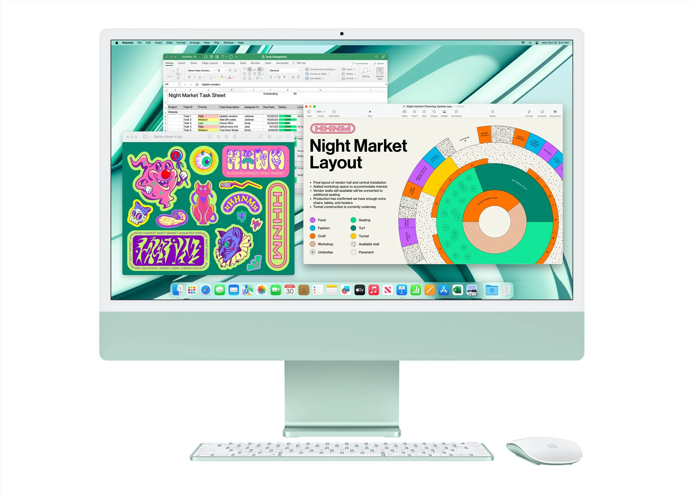 Apple iMac M3 productivity scree jpg