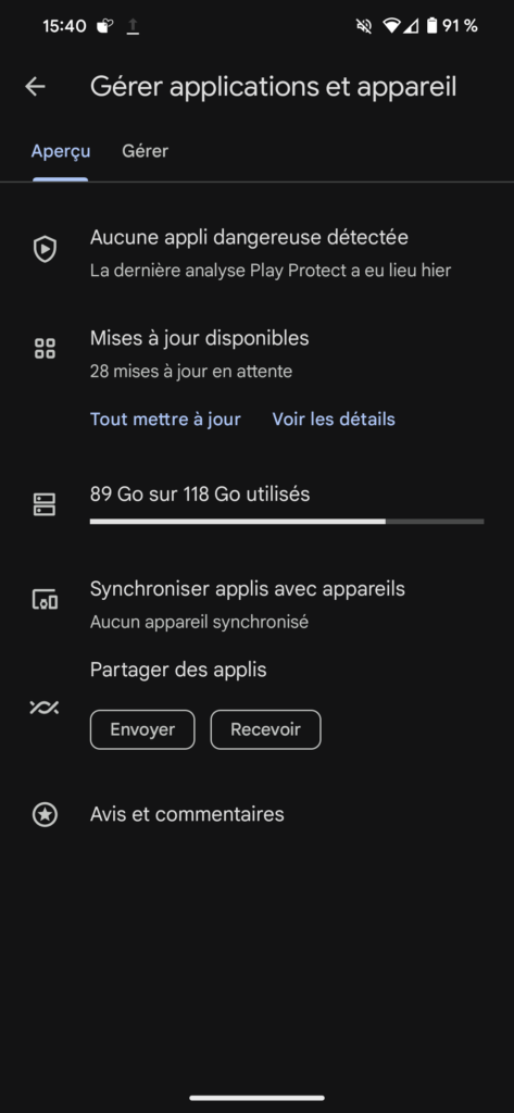 Comment installer des applications Android sur plusieurs appareils à la fois ? 52 Screenshot 20231015 154010