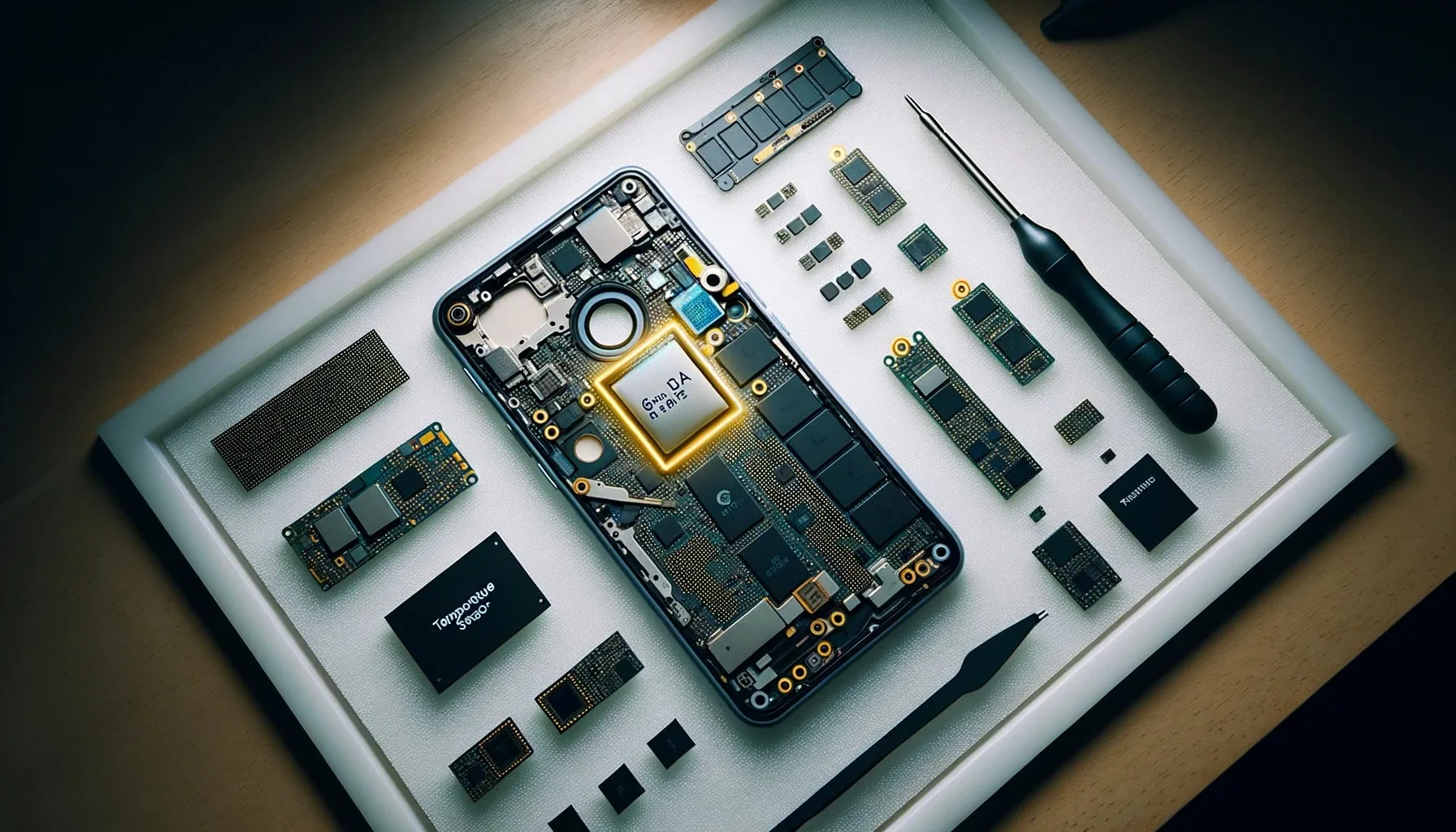Le démontage du Pixel 8 Pro expose son capteur de température