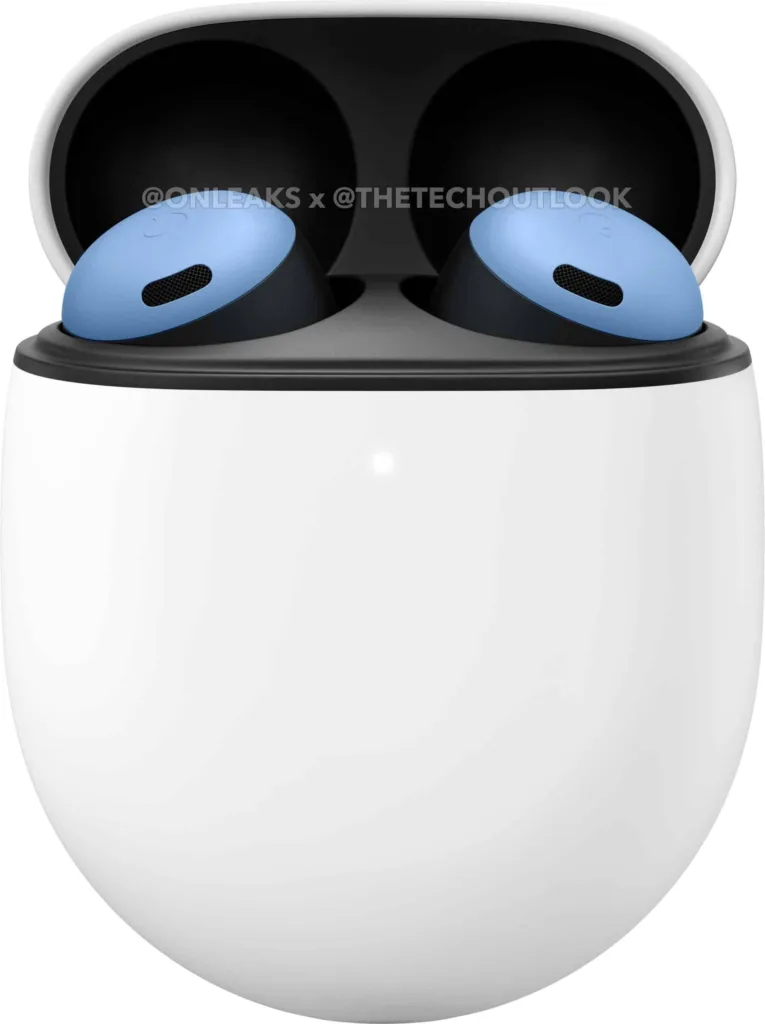 La fuite des Google Pixel Buds Pro nous donne un premier aperçu des nouvelles couleurs 62 google pixel buds pro bay blue 1
