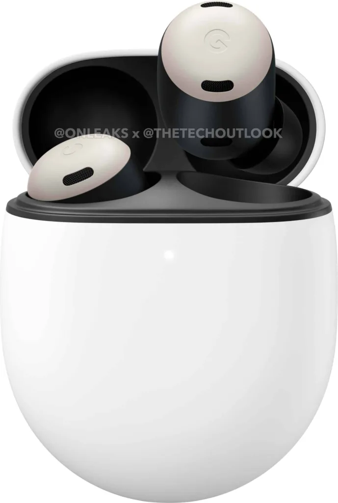 La fuite des Google Pixel Buds Pro nous donne un premier aperçu des nouvelles couleurs 60 google pixel buds pro porcelain 1
