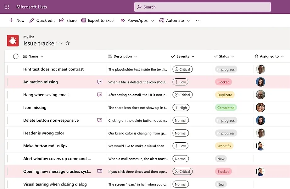 Le gestionnaire des tâches Microsoft Lists est désormais disponible pour tous 63 image RE4Cihz jpg