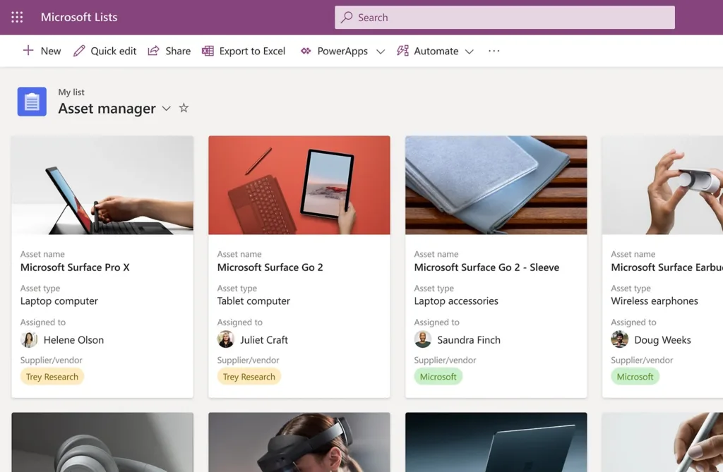 Le gestionnaire des tâches Microsoft Lists est désormais disponible pour tous 66 image RE4CkYO