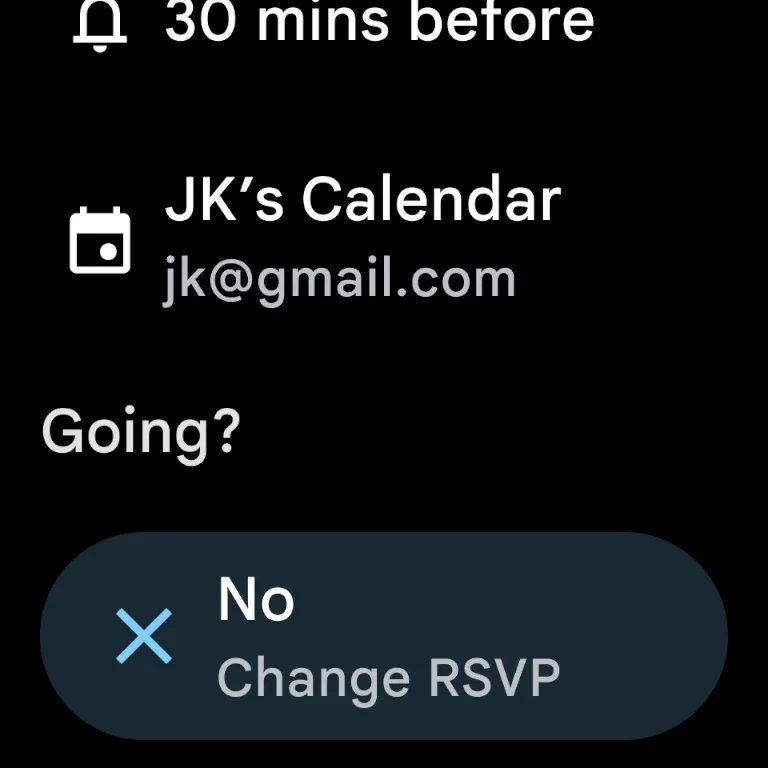 Google Agenda pour Wear OS est désormais disponible avec les tâches, les tuiles et les complications 53 screenshot 3 jpg