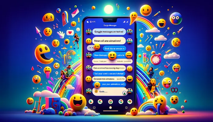 Google Messages teste de nouvelles animations après l’ajout d’emojis