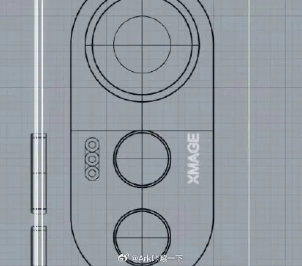 Alleged Huawei P70 3D model imag 1 jpg