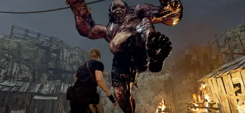 Resident Evil 4 arrive sur iPhone, iPad et macOS le 20 décembre 44 RE 4 iPhone 15 boss.jpg jpg