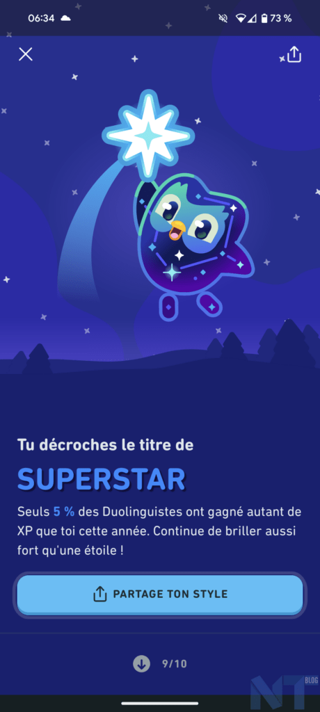 Duolingo dévoile son Bilan de l'année 2023 : découvrez vos statistiques d'apprentissage 41 Bilan annee 2023 Duolingo 2