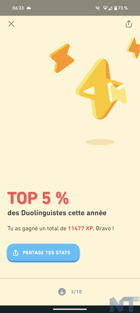 Duolingo dévoile son Bilan de l'année 2023 : découvrez vos statistiques d'apprentissage 39 Bilan annee 2023 Duolingo 4