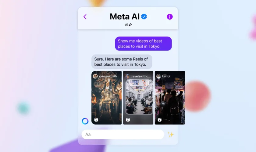Meta lance Meta AI : un chatbot disponible sur Facebook Messenger, Instagram et WhatsApp 61 Gen AI Product Updates Header 1