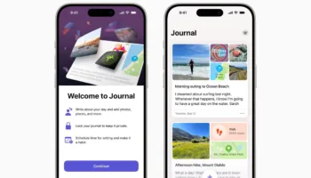 Journal app main