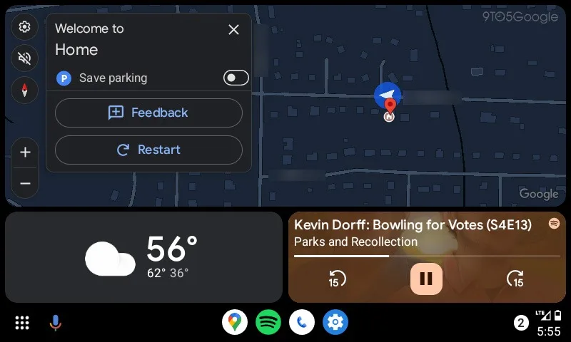 android auto save parking 1 jpg