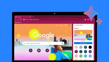 googel chrome ai theme