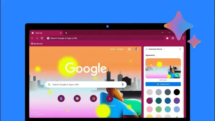 Google Chrome innove avec l’IA : créer des thèmes personnalisés
