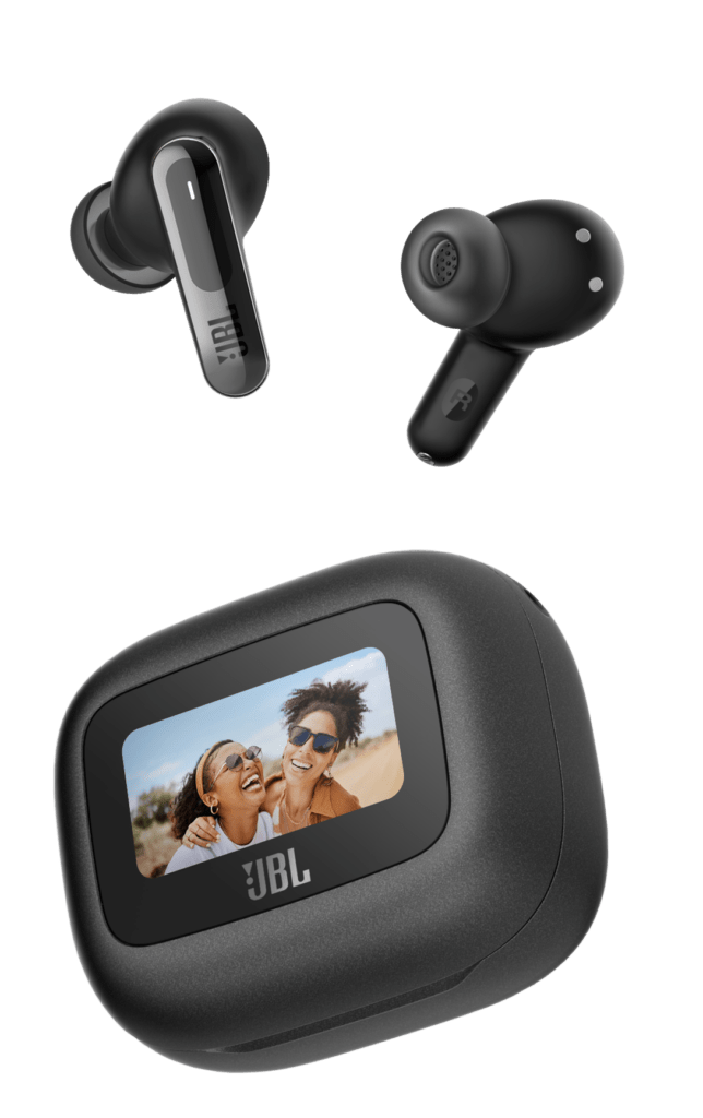 CES 2024: JBL dévoile sa nouvelle gamme d'écouteurs Live 3 avec étui intelligent 44 519925 LIVE BEAM 3 Black 00295c
