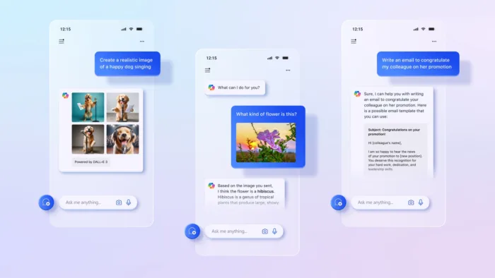 Microsoft présente officiellement Copilot pour iOS et Android