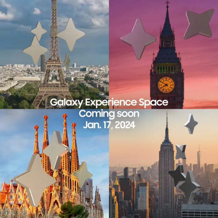 Samsung lance des espaces expérientiels pour découvrir l’IA du Galaxy S24