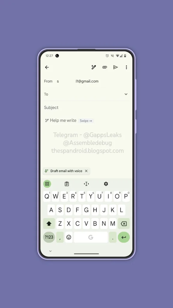 Gmail pousse l'IA plus loin : dictez, l'IA compose votre e-mail 51 IMG ORG 1705822633705