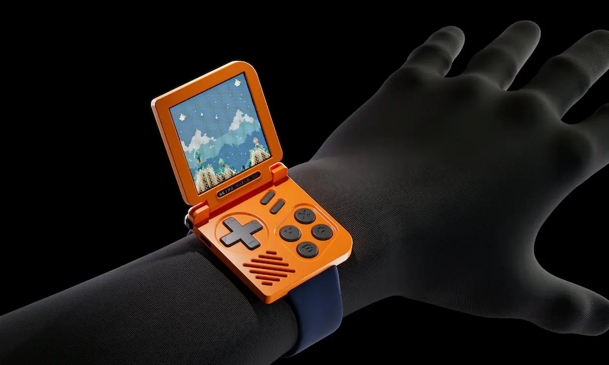 Retro Gaming Watch