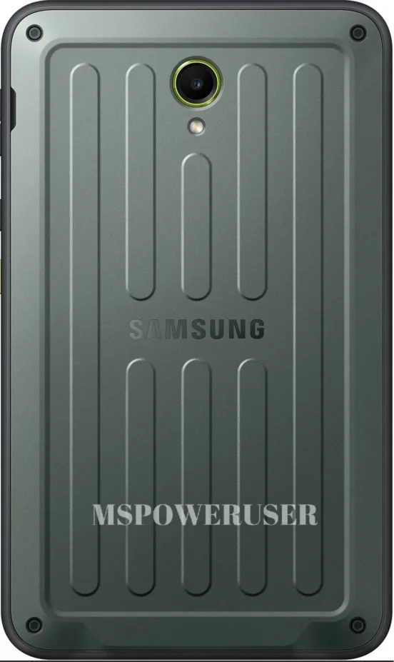 Samsung Galaxy Tab Active5 back jpg