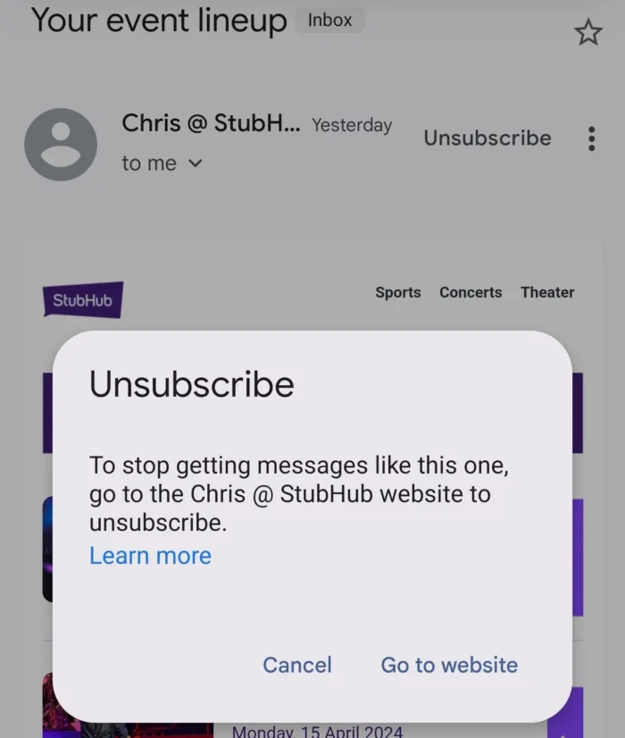 gmail unsubscribe android 2