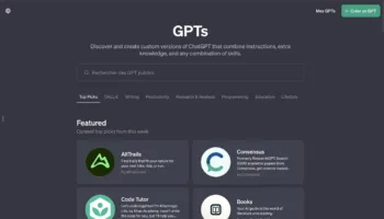 openai lance gpt store mais partage revenus reste a venir