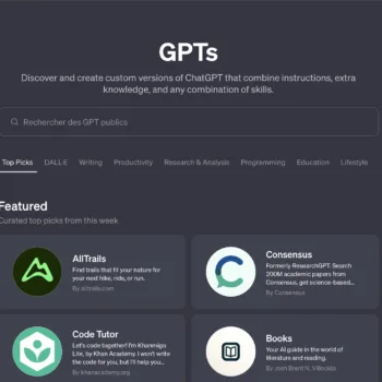 openai lance gpt store mais partage revenus reste a venir