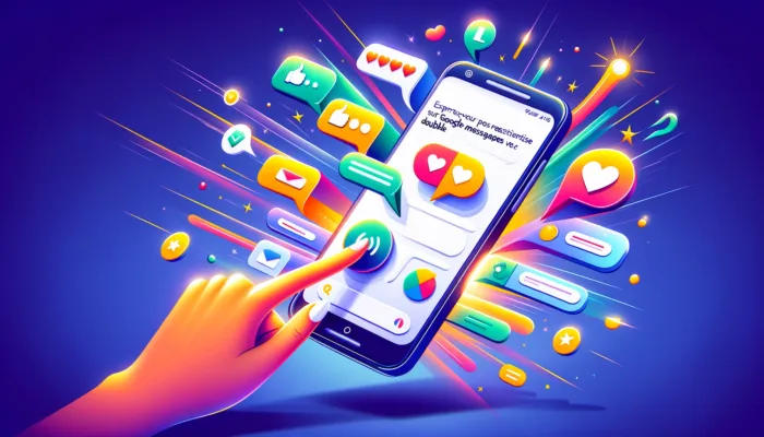 Exprimez-vous plus rapidement sur Google Messages avec le double-tap