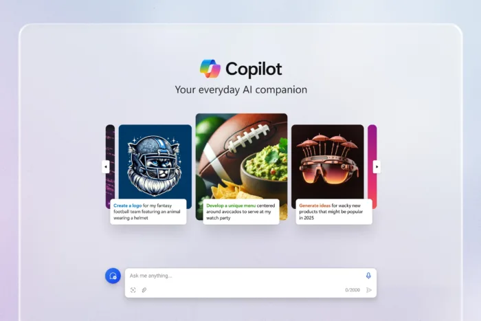 Un an après Bing AI, Copilot, le nouveau visage de l’IA chez Microsoft, s’embellit