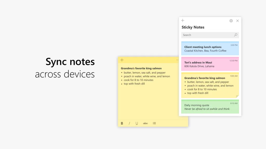 La nouvelle application Sticky Notes de Windows 11 est là, et elle est fabuleuse 54 apps.35007.13510798887395106.4d9 1