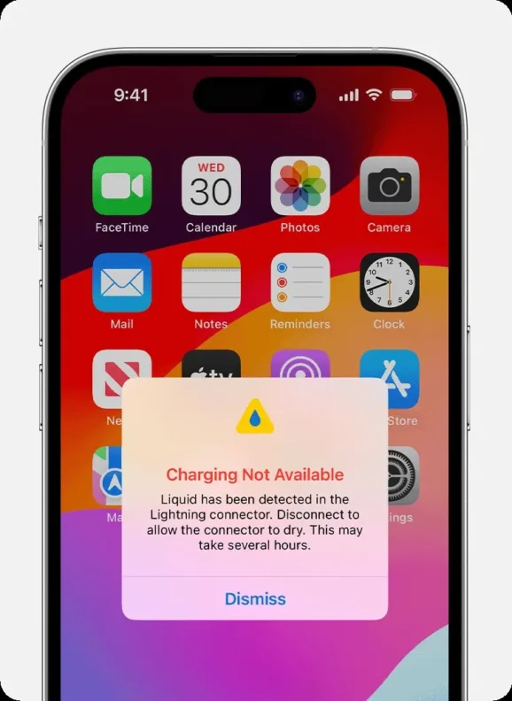 ios 17 iphone 14 pro charging no jpg