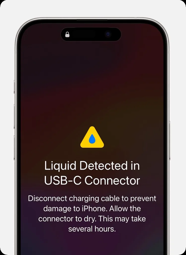 Pourquoi le riz n'est pas l'ami de votre iPhone mouillé ? 47 ios 17 iphone 15 pro liquid dete