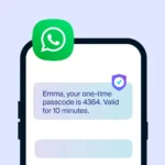 whatsapp otp