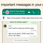 English WhatsApp 3 Pinned Messag