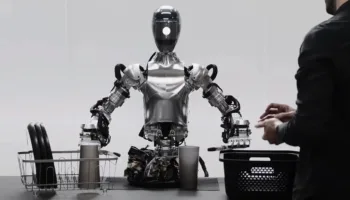 Figure 01 robot speech and visio