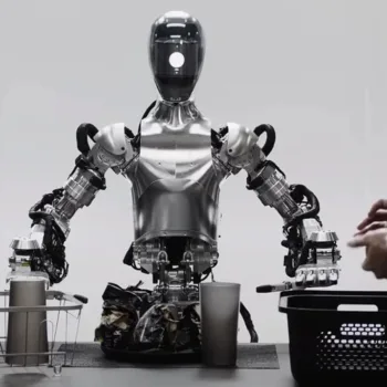 Figure 01 robot speech and visio