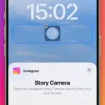 Instagram Story Camera widget