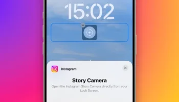 Instagram Story Camera widget