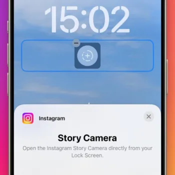 Instagram Story Camera widget
