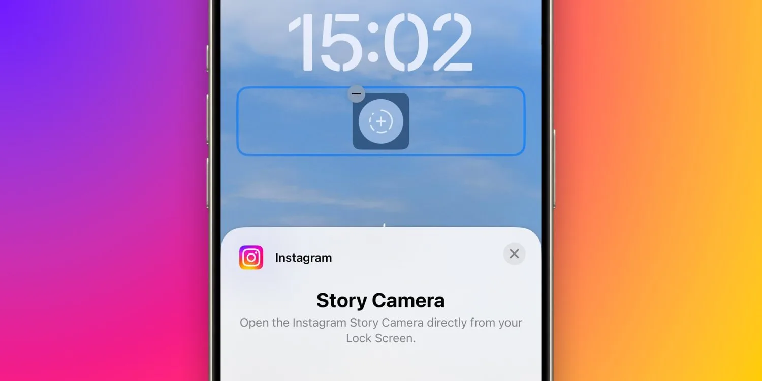 Instagram Story Camera widget jpg