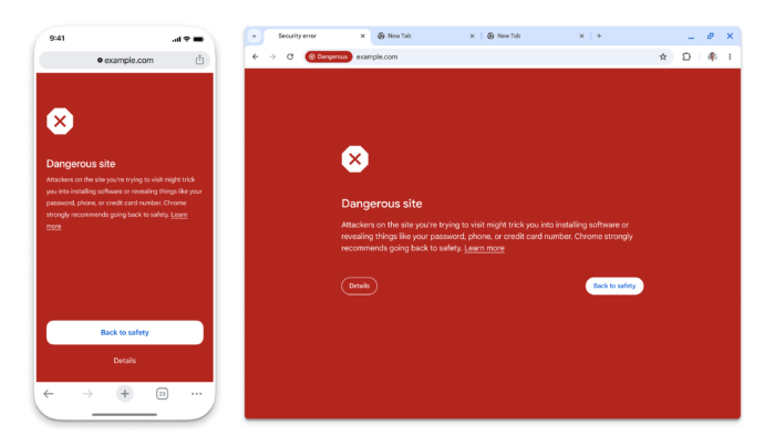 Chrome renforce la confidentialité : Navigation sécurisée évoluée