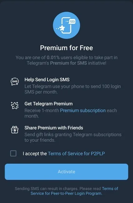 Telegram Peer to Peer Login Prog jpg