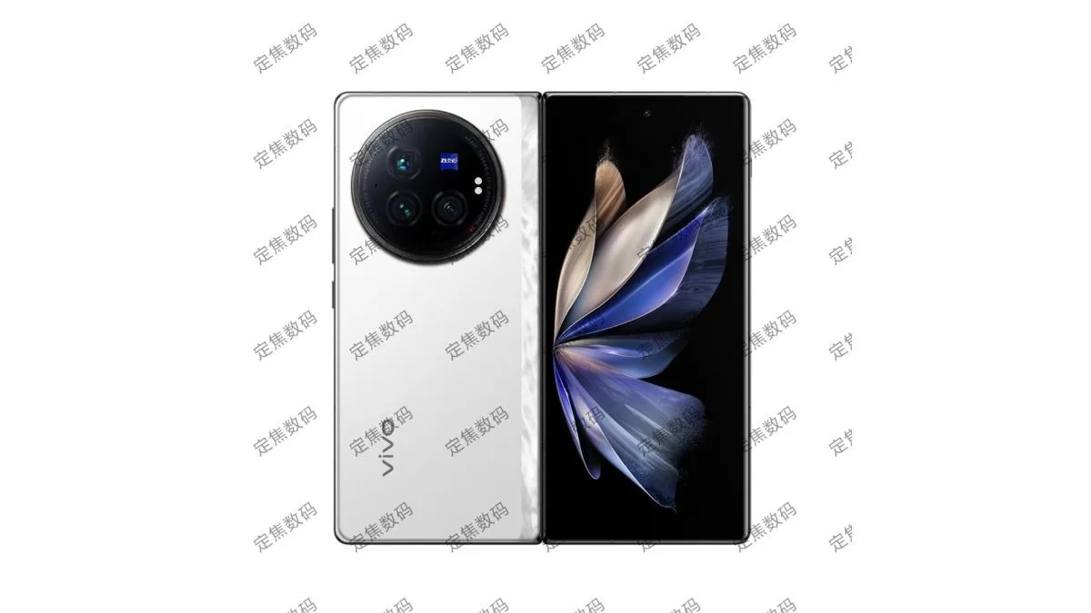 Vivo X Fold 3 series mock render jpg