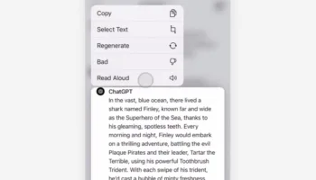 chatgpt can now read its respons